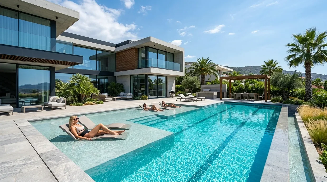Construcción de piscinas a medida